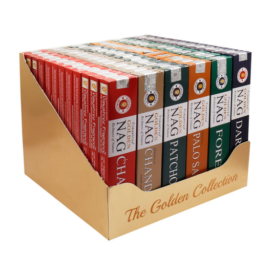 72 x 15g Goldene Kollektion Box - 6 Verschiedene Düfte
