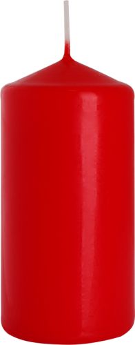 Einzelne Säulenkerze 60x120mm Rot