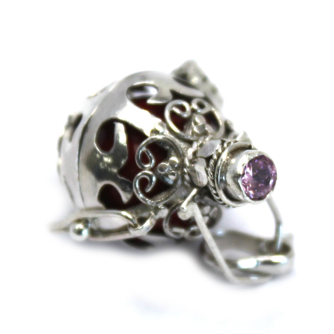 Silberner Engelglocke Verführung 16mm