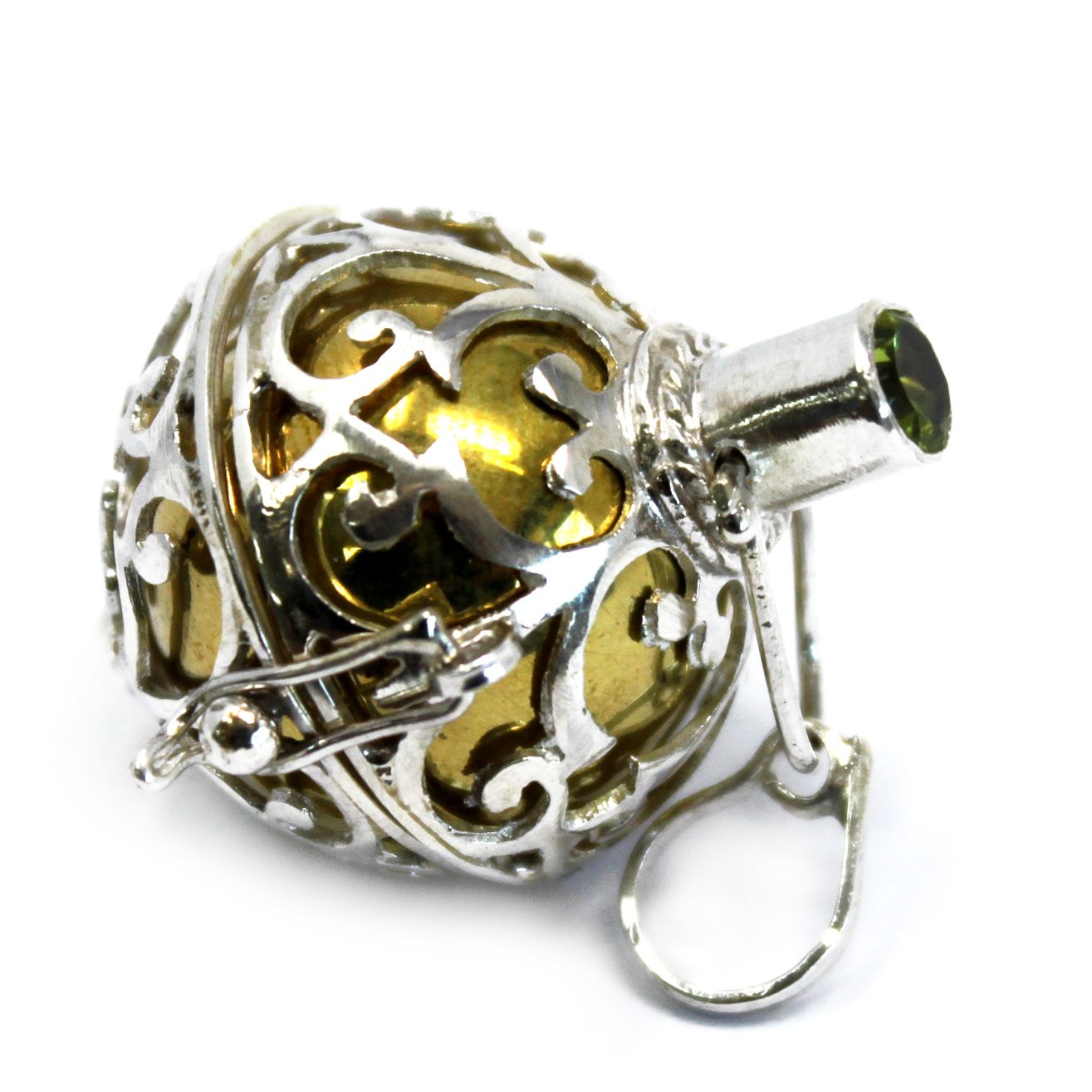 Silberne Engelglocke Heilung 23mm