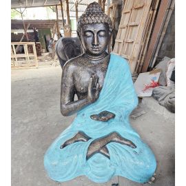 Große Türkis und Stein Buddha Meditation in Stupa 1 5m