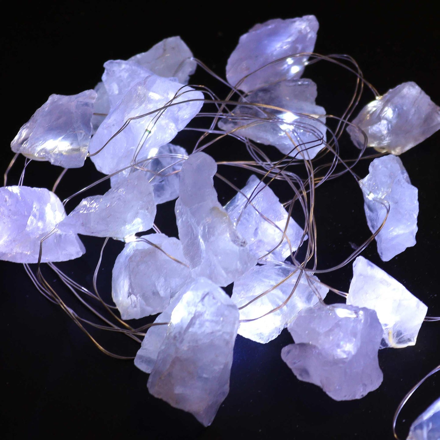 Edelsteinzauber Lichter - Bergkristall