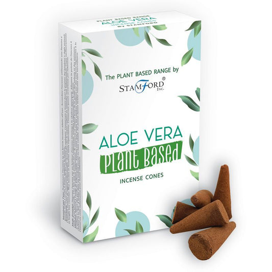 Pflanzliche Räucherkegel Aloe Vera Premium Qualität