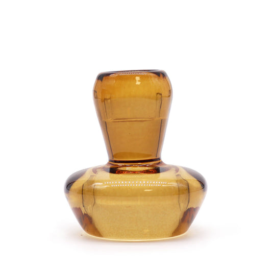 Set Mit 2 Pilz Flip Dinner Kerzenhalter Teelichthalter Antik Amber