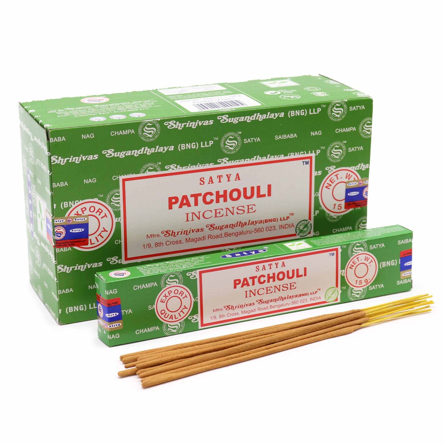 Satya Räucherstäbchen 15g Patchouli
