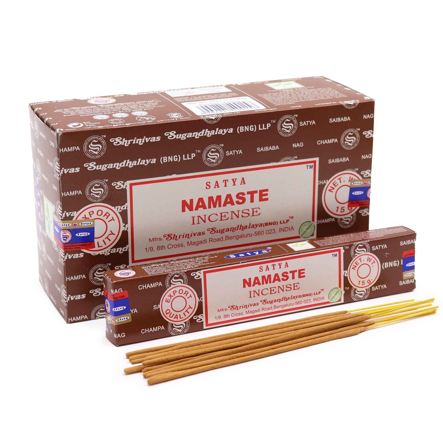 Satya Räucherstäbchen 15g - Namaste