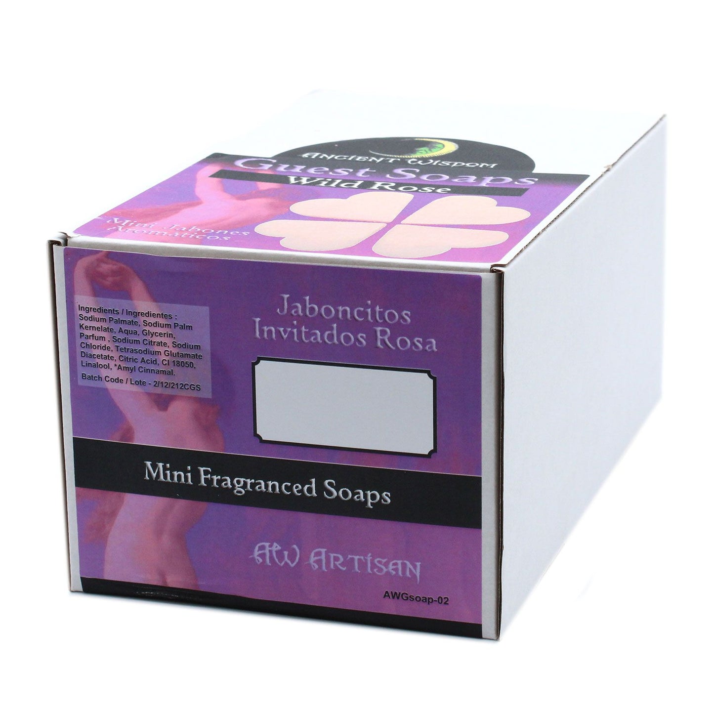 Herz Gäste Seifen - Wilder Rose