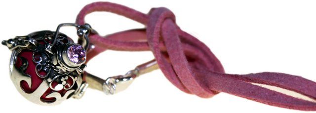 Silberner Engelglocke Verführung 16mm