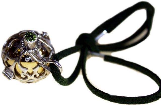 Silberne Engelglocke Heilung 23mm