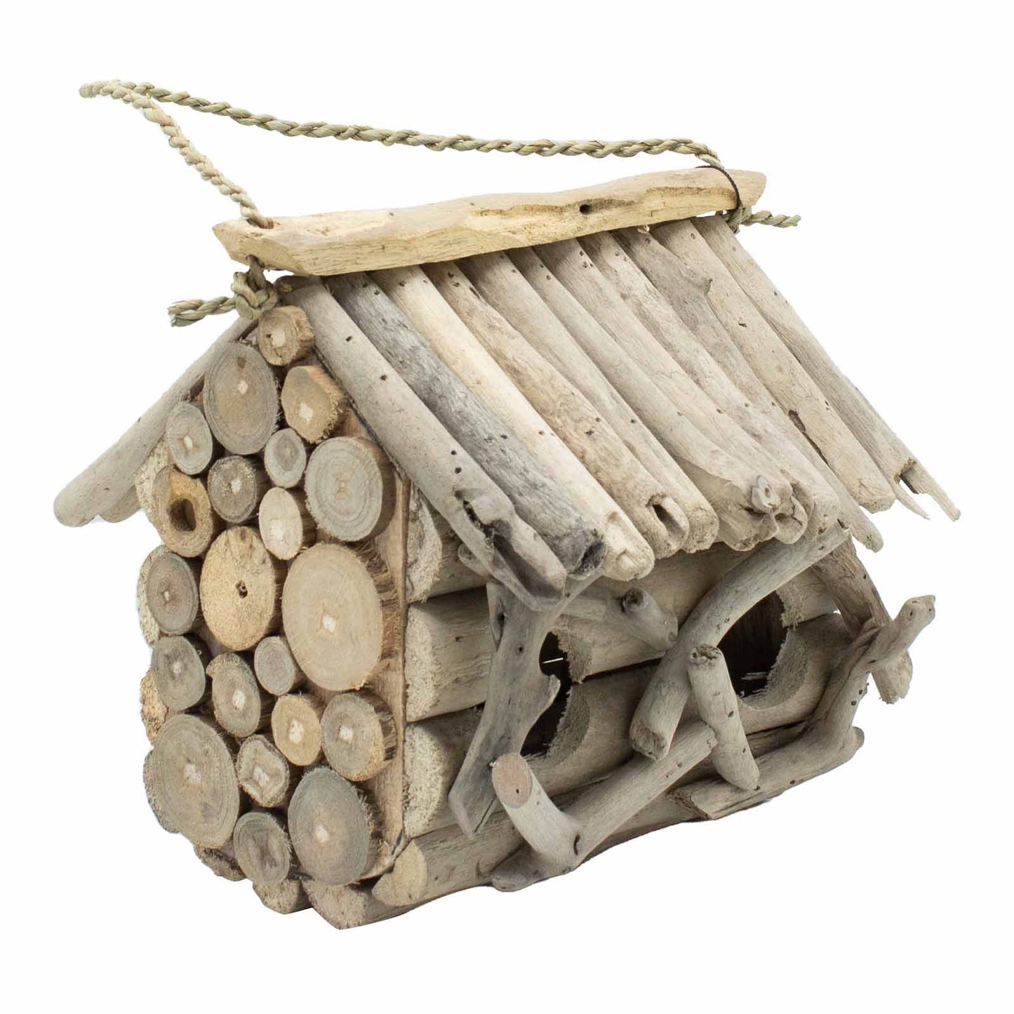 Driftwood Vogelhaus Doppel