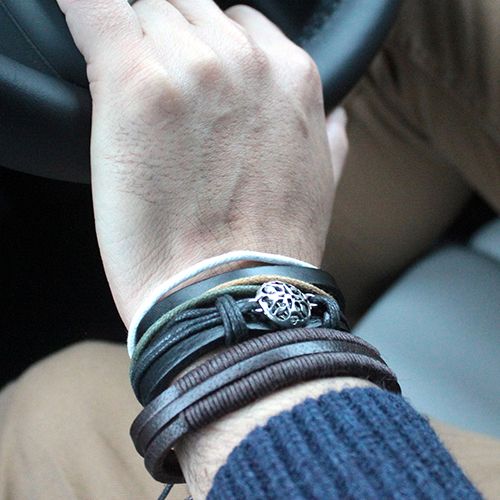 Herren Armband Sets - Dunkel Und Attraktiv