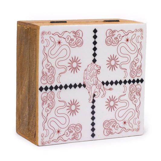 Große Quadratische Box 15x17,5x8cm - Hop Hare