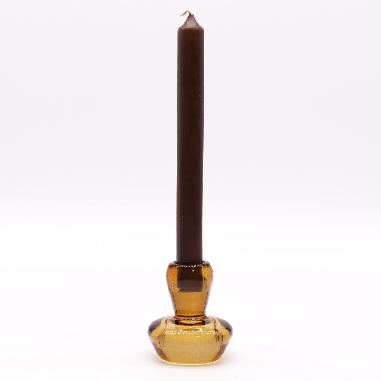 Set Mit 2 Pilz Flip Dinner Kerzenhalter Teelichthalter Antik Amber