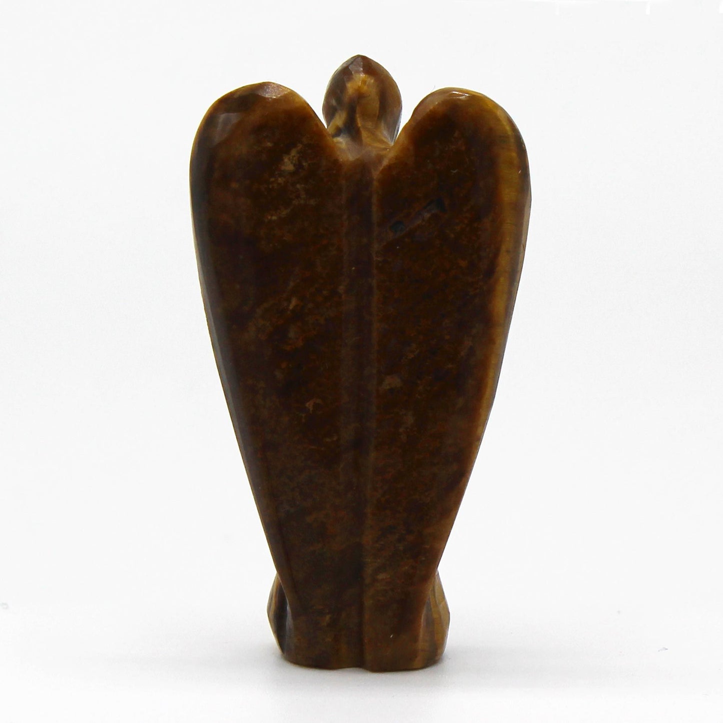 Handgefertigte Engel Figur Aus Tigerauge Edelstein