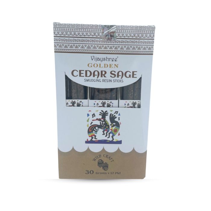 30g Goldene Zedernsalbei Räucherstäbchen 6 Stück