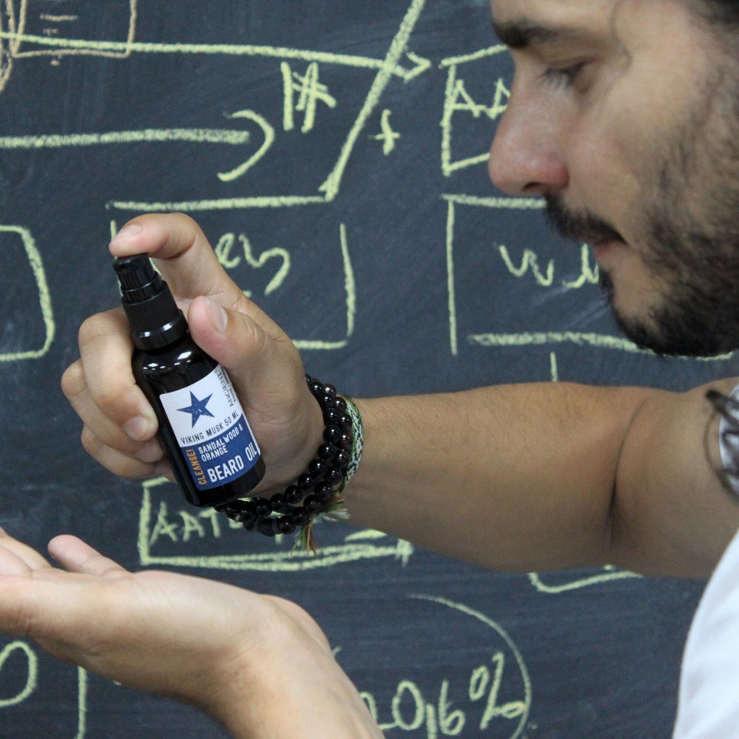 50ml Bartöl Viking Musk Reinigung