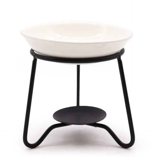 Keramischer Und Metallischer Einfacher Ständer