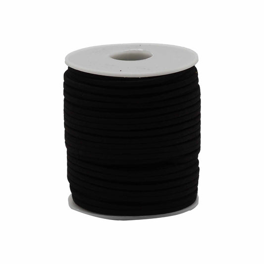 Bulk Rolle Pendelkordel 2.5mm x 45m Schwarz A001