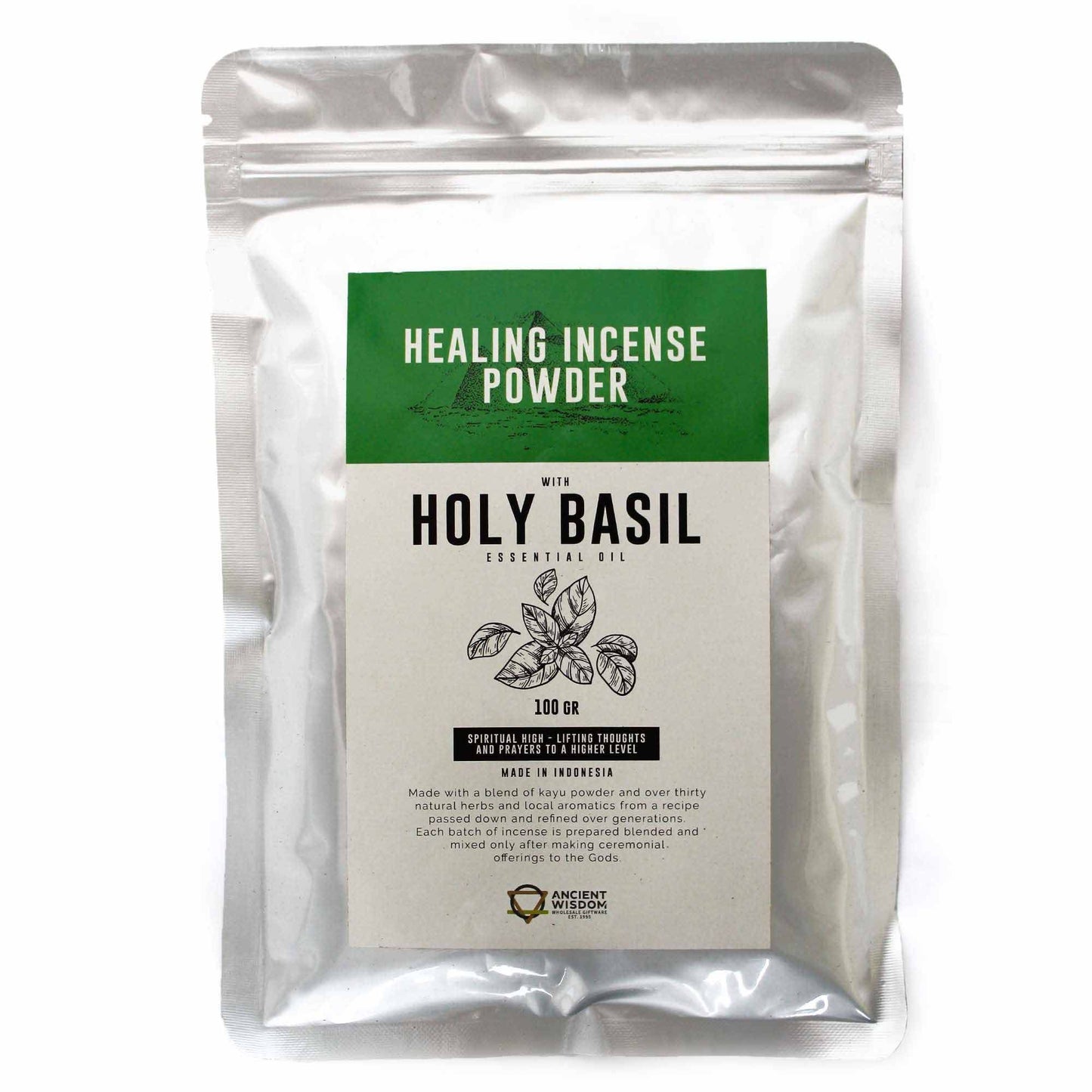 Heilendes Räucherpulver - Heiliges Basilikum 100g