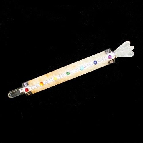 Chakra Mit Engel - Goldener Kristall
