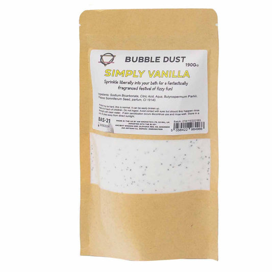 Einfaches Vanille Badestaub 200g