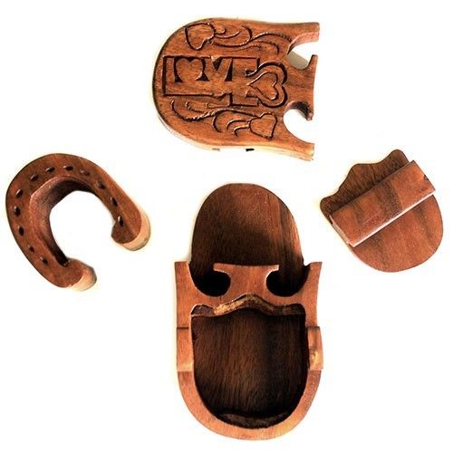 Bali Magic Box Liebesschloss Holzpuzzle Aufbewahrungsgeschenk