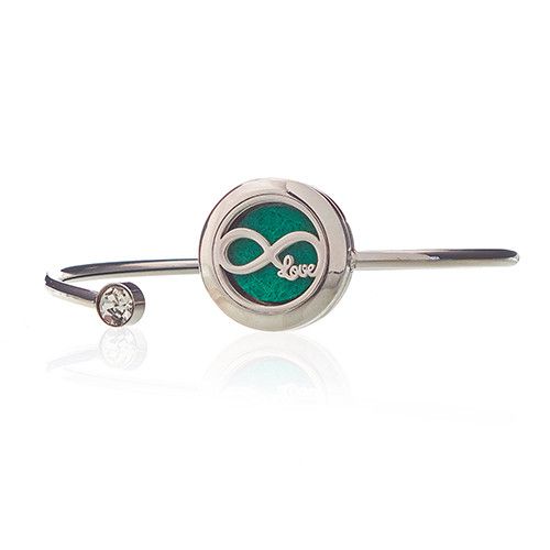 Aromatherapie Schmuck Kristallarmband Unendliche Liebe 20mm