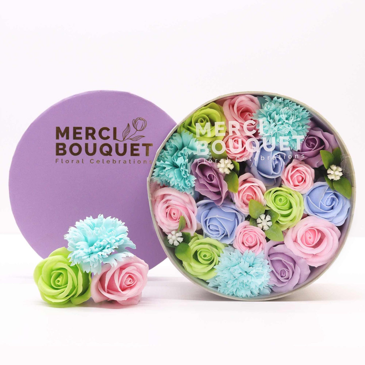 Runde Box - Babysegen - Blau