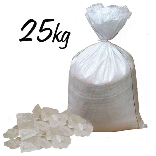 Weiße Kristallstücke 1KG Groß