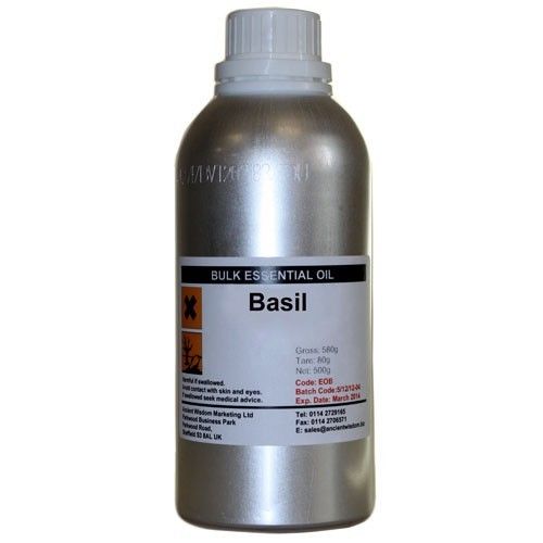 Basilikum 0.5Kg Ätherisches Öl Aus Indien Dampf-Destillation