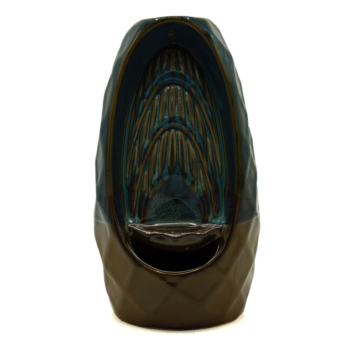 Räuchergefäß Mit Rückfluss - Ananas Berg Und Wasserfall Zwillingsdesign