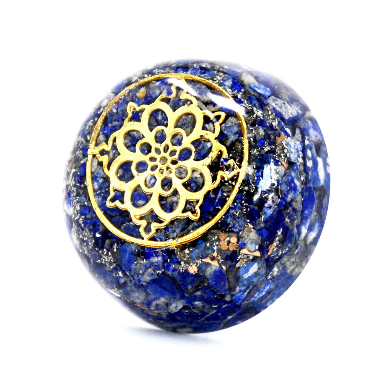 Orgonite Schreibtisch Power Packs Lapis Dome