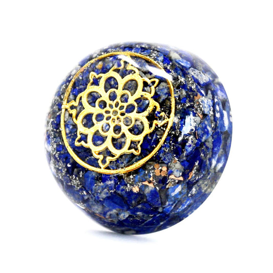 Orgonite Schreibtisch Power Packs Lapis Dome