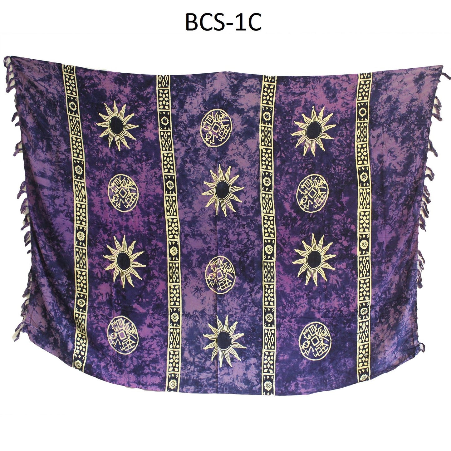 1x Bali Keltische Sarongs mit Sonnensymbolen in 4 Verschiedenen Farben
