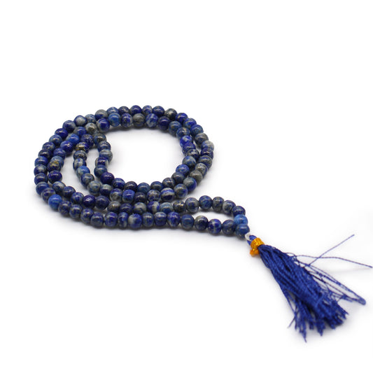 108 Perlen Mala - Lapis Lazuli