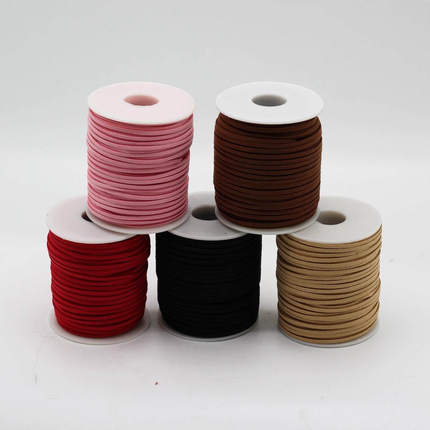 Bulk Rolle Anhänger Schnur 2 5mm x 45m Pink A064