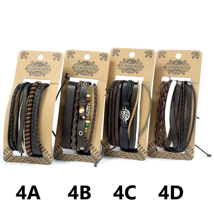 Herren Armband Sets - Dunkel Und Attraktiv