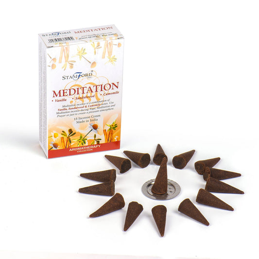 Meditationsräucherkegel Stamford Premium Duftende Entspannung