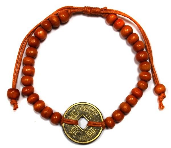 Gute Glück Feng Shui Armbänder Orange