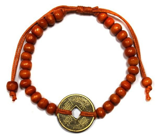 Gute Glück Feng Shui Armbänder Orange