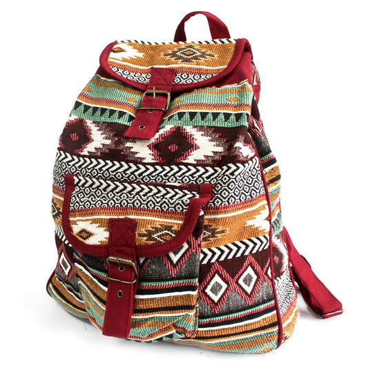 Jacquard Tasche - Schokoladen Rucksack