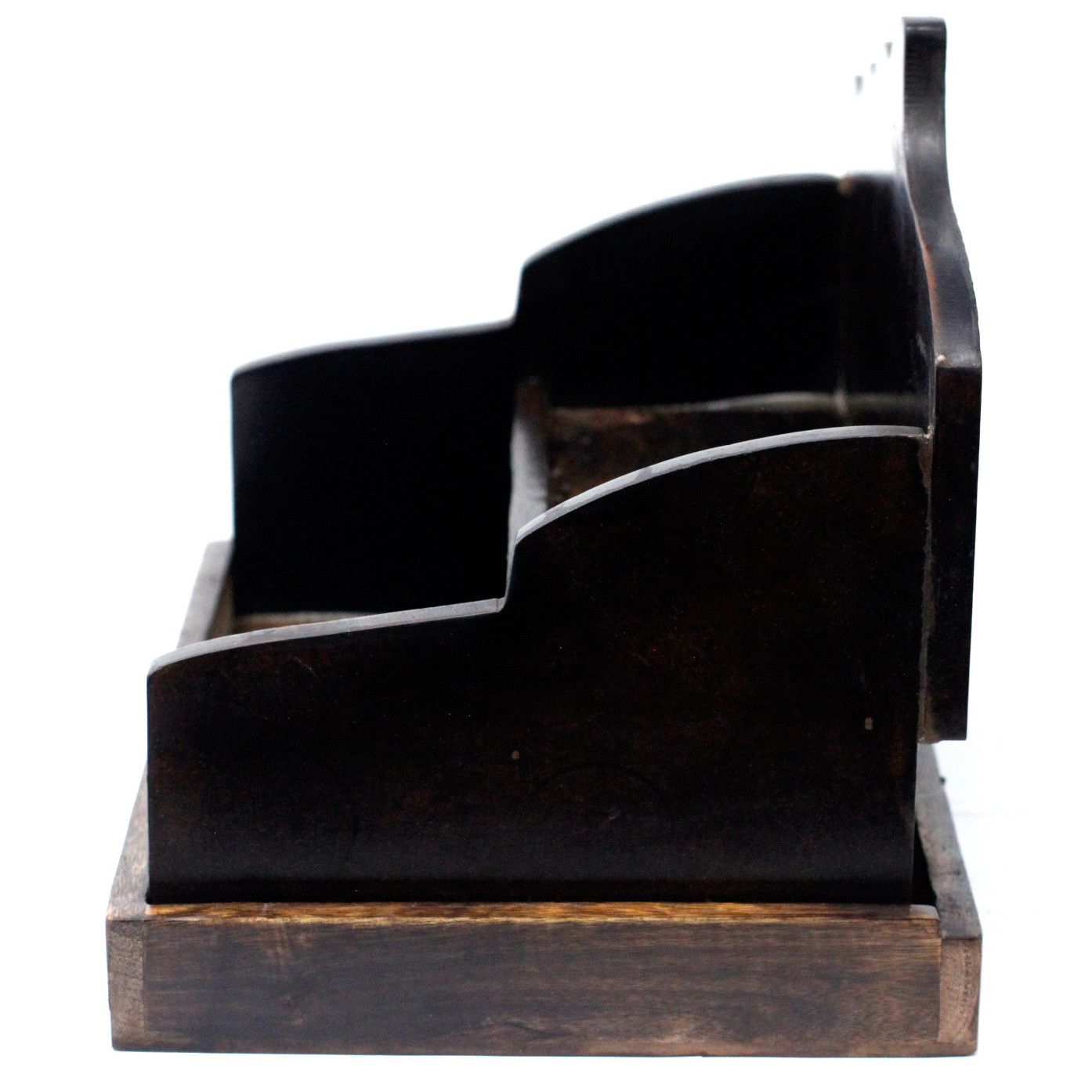 Jolly Nützlicher Mini Mehrzweckdisplay Aus Mangoholz