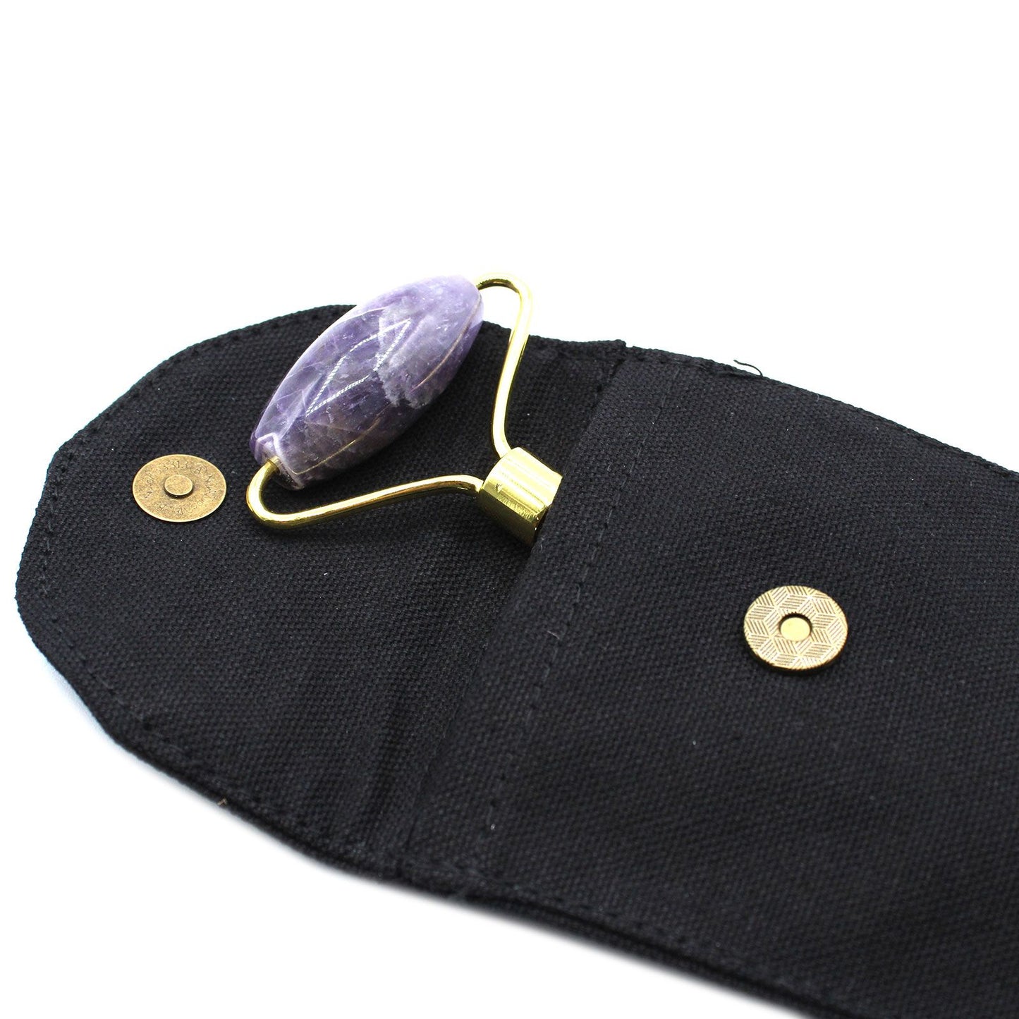 Edelstein Gesichtsmassage Roller - Amethyst