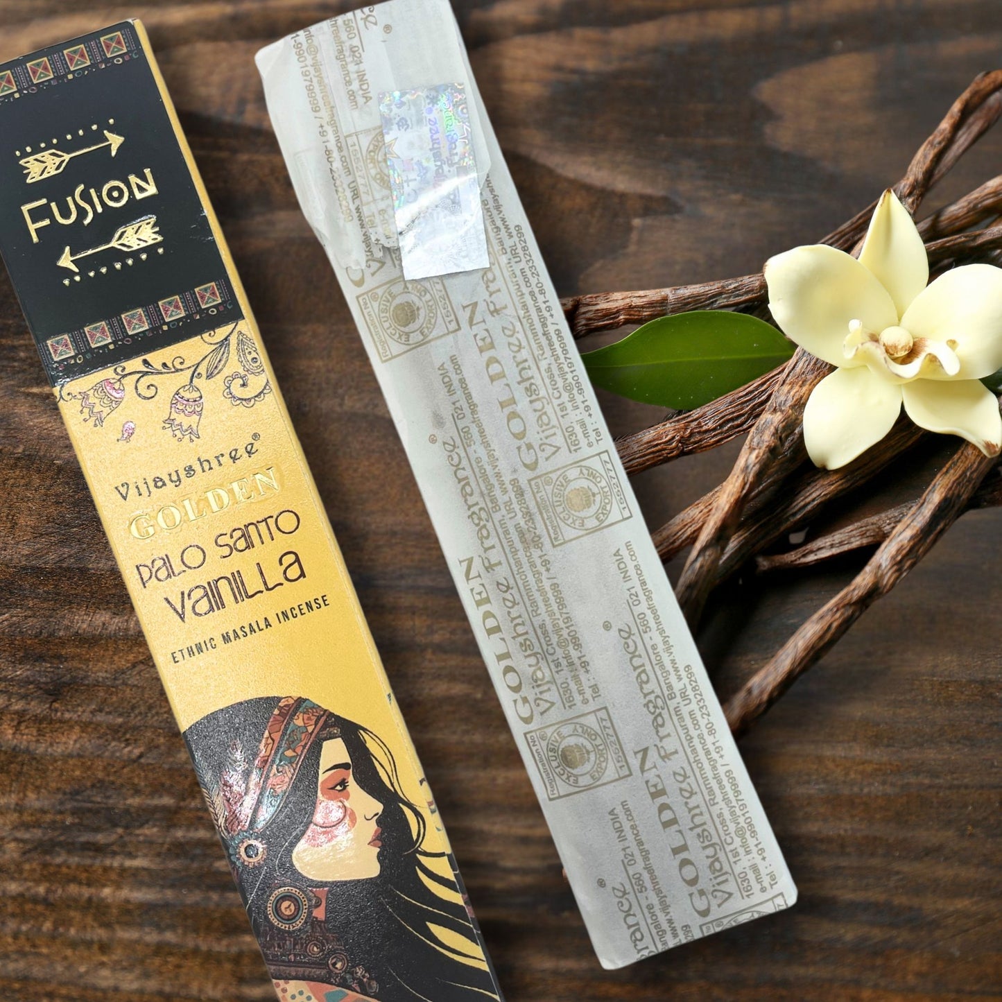 15g Goldenes Palo Santo und Vanille