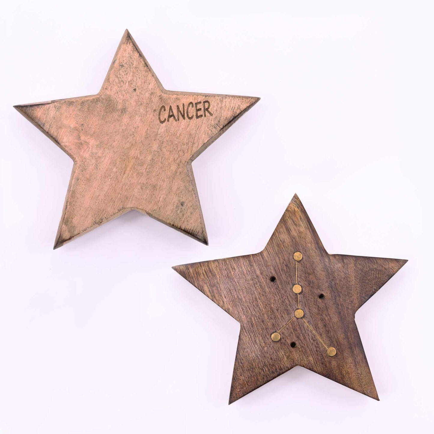 Gravierte Und Messing Tierkreiszeichen Räucherstäbchenhalter Star