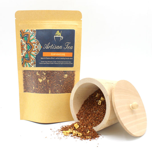 50g Vier Königreiche Rooibos Apfel Zimt Joghurt