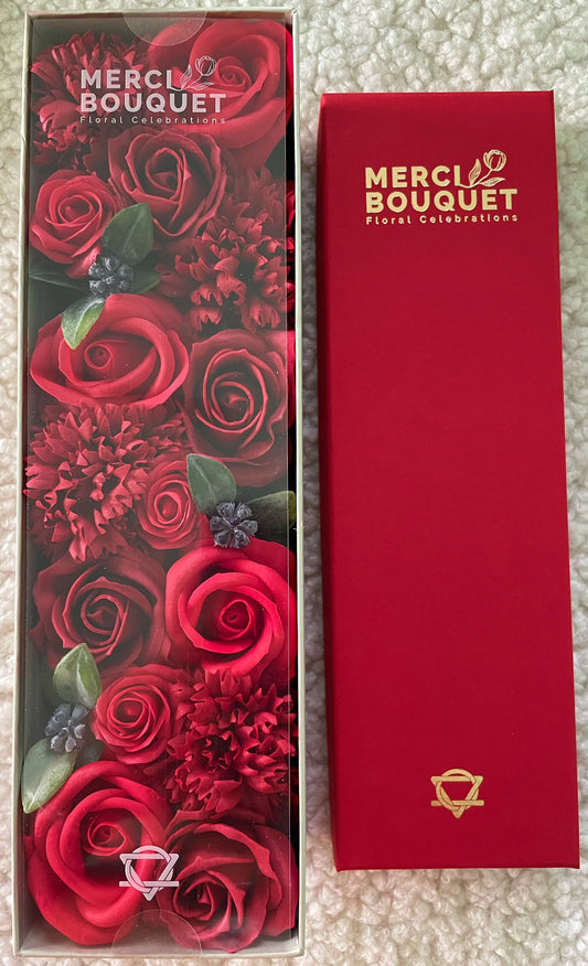 Lange Box - Klassische Rote Rosen