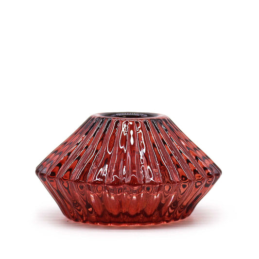 Set Mit 2 Blüten Flip Dinner Kerzenhalter Teelichthalter Vampirrot
