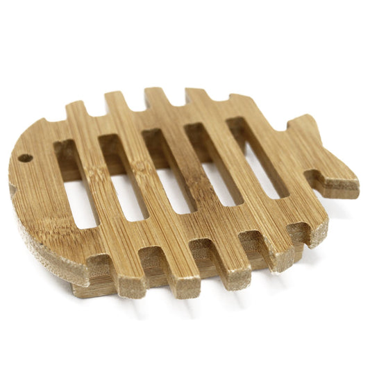 Hemu Holz Seifenschale Fischform Modernes Design