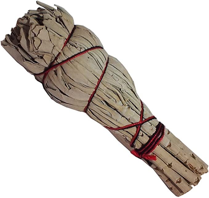 Mini Weißer Salbei Räucherstab 10cm